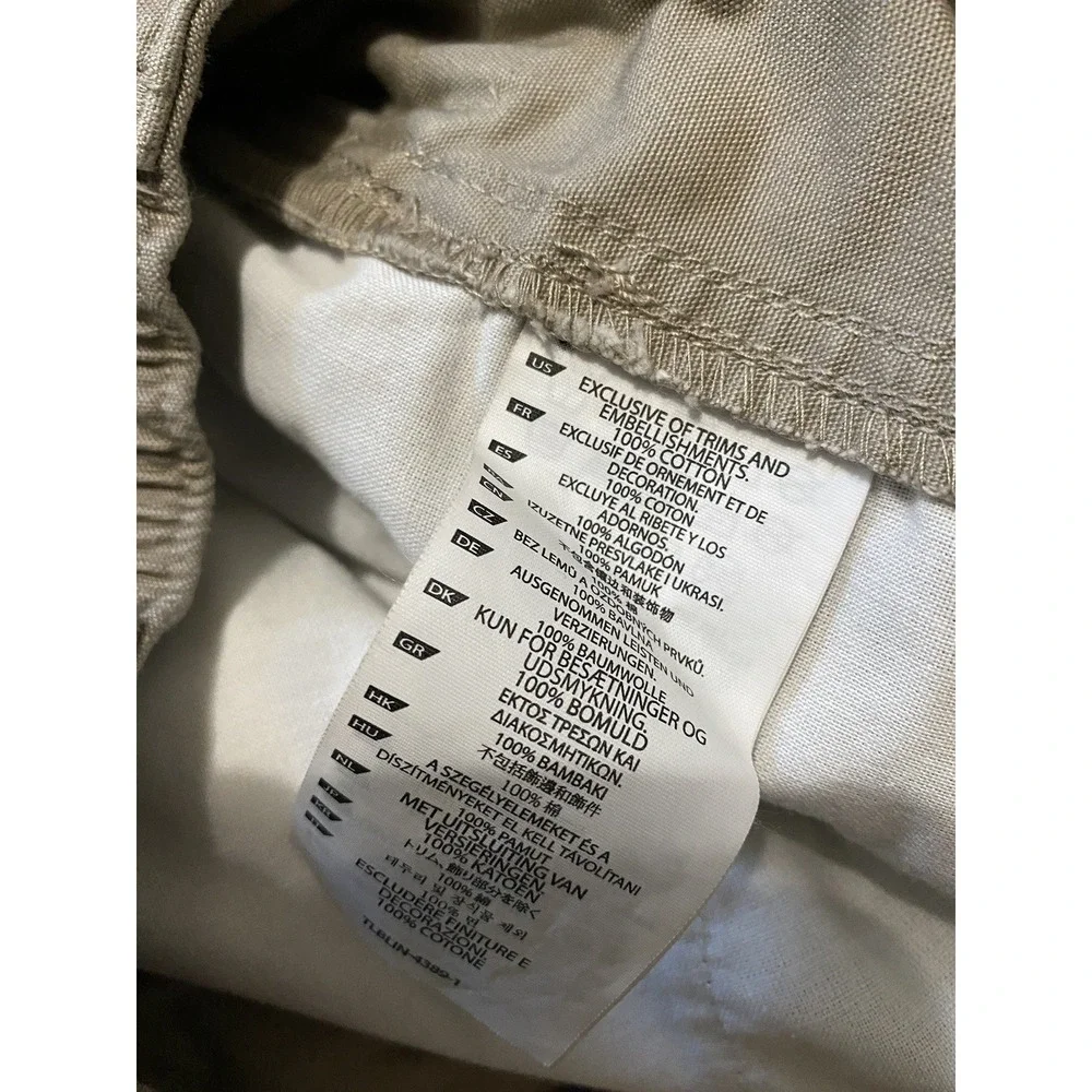 511 Tactical Pants Tactile Pro Men's 34x30‎ Cargo Stone Khaki Rip Stop Utility